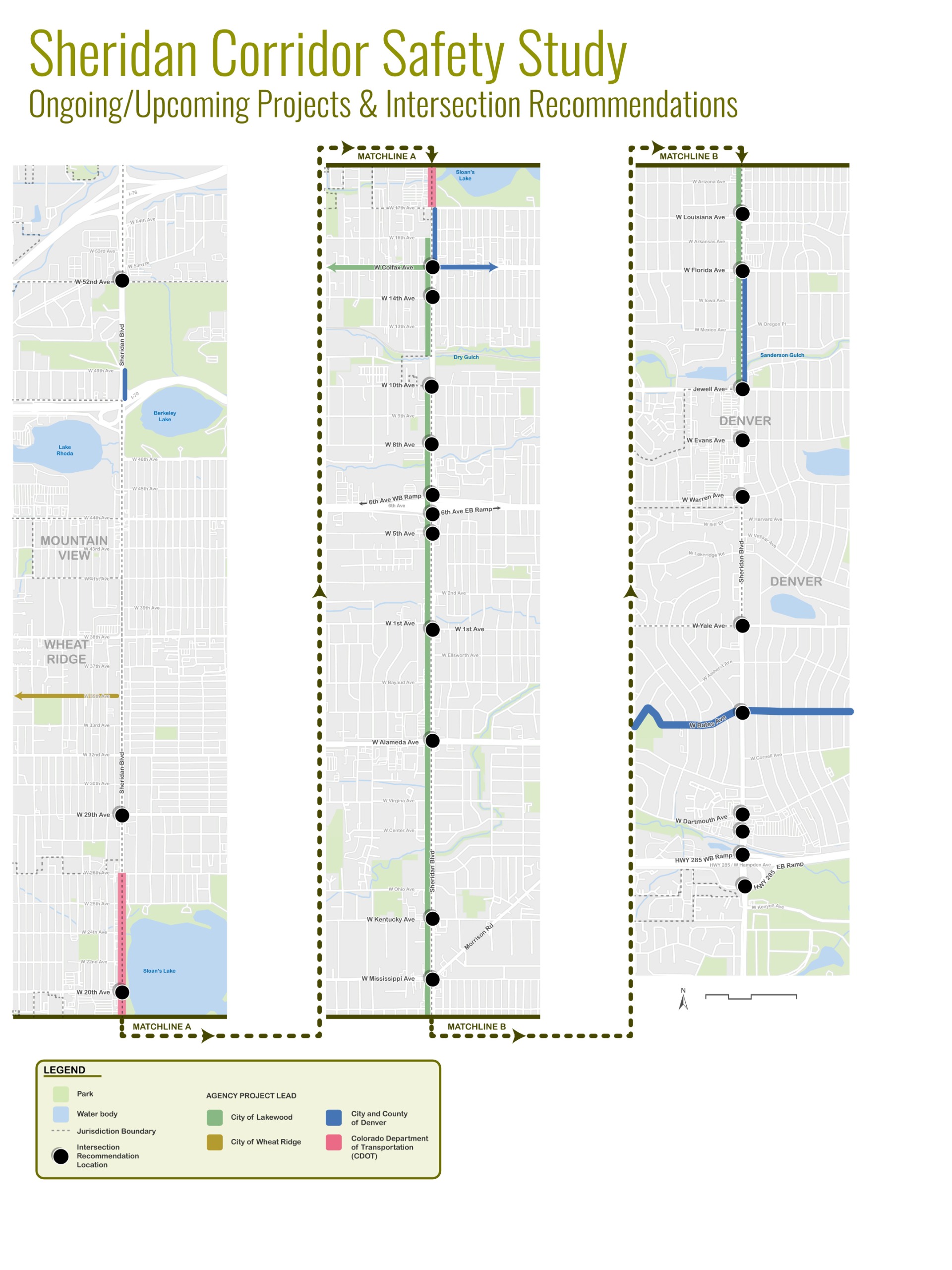 Ongoing & Upcoming Project Map